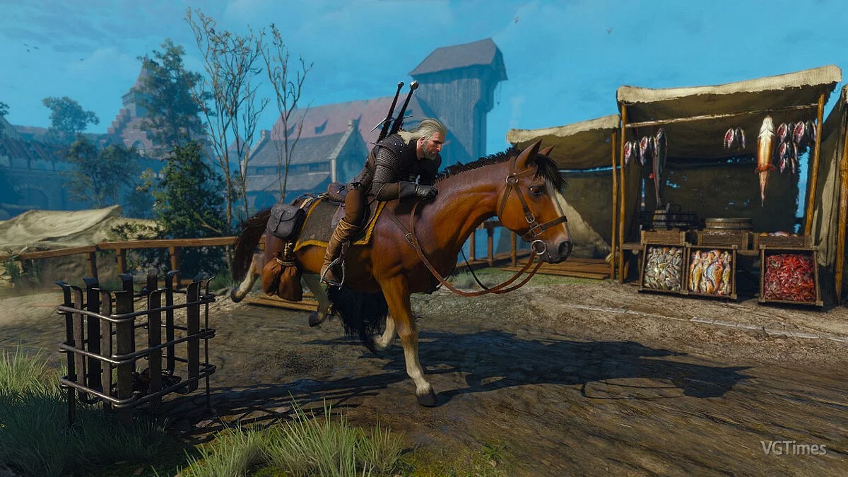 The Witcher 3: Wild Hunt - Complete Edition — caballo obediente