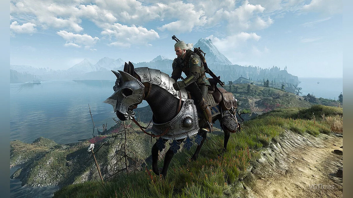 The Witcher 3: Wild Hunt - Complete Edition — Los caballos no siguen el camino.