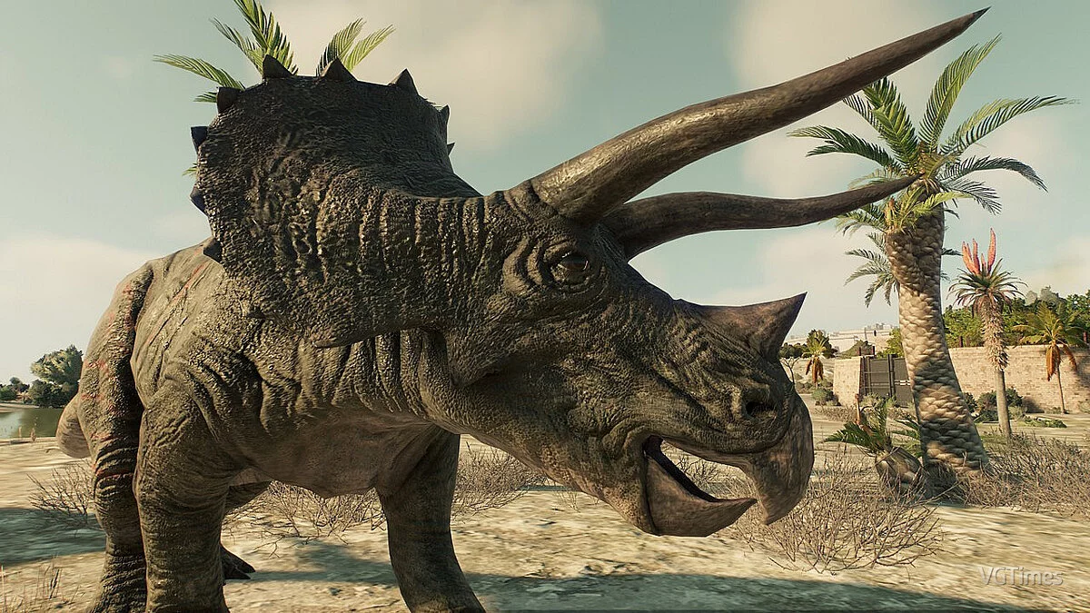 Jurassic World Evolution 2 — Triceratops más precisos