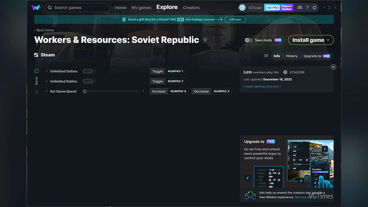 Workers &amp; Resources: Soviet Republic — Entrenador (+3) del 18.12.2022 [WeMod]