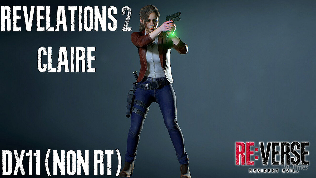 Resident Evil 2 — Claire in clothes from the game Revelations 2