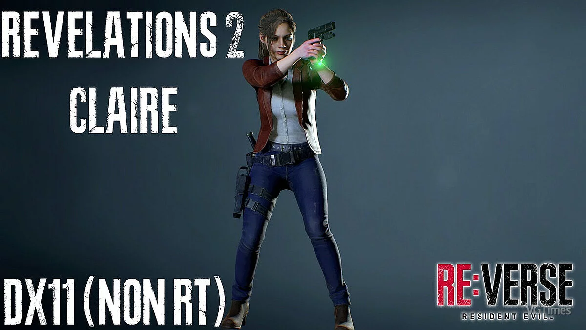 Resident Evil 2 — Claire in clothes from the game Revelations 2