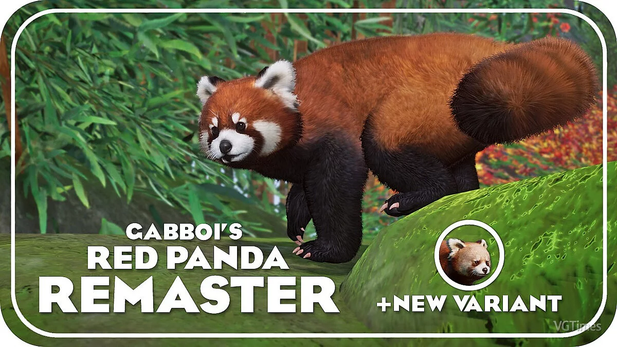 Planet Zoo — Red Panda Remaster