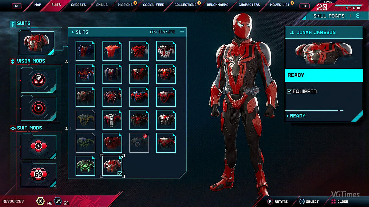 Marvel&#039;s Spider-Man: Miles Morales — Spider Armor MK 3 (suit slot)