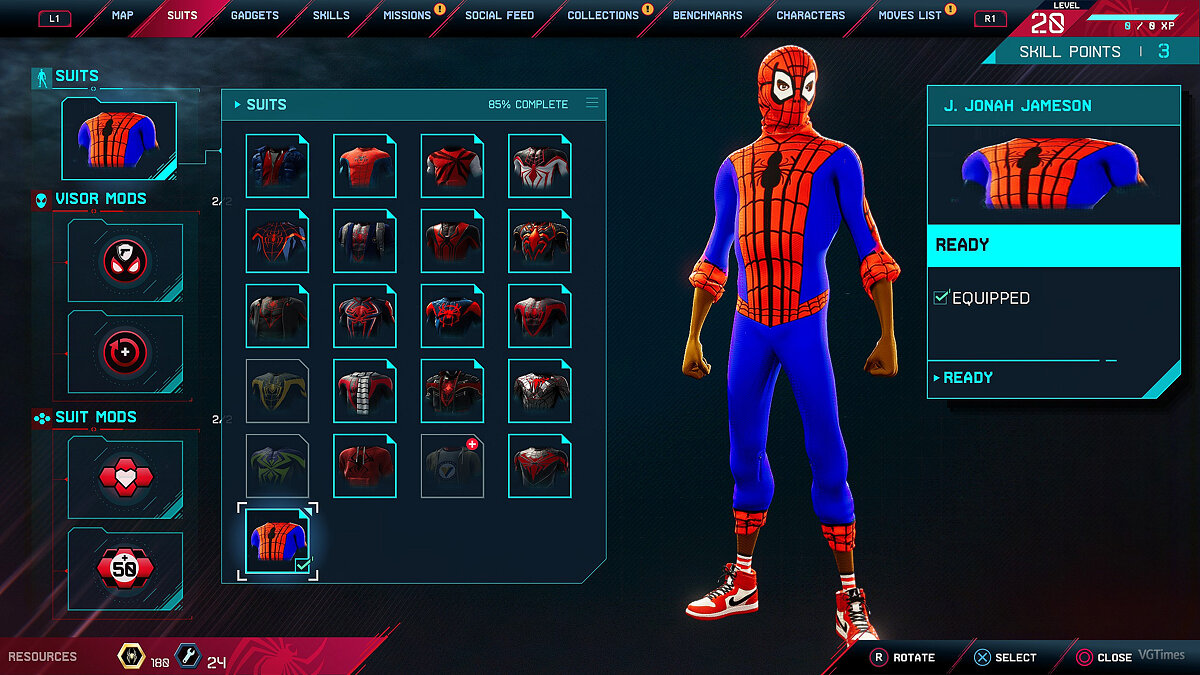 Marvel&#039;s Spider-Man: Miles Morales — Store-bought Miles Morales costume (new slot)