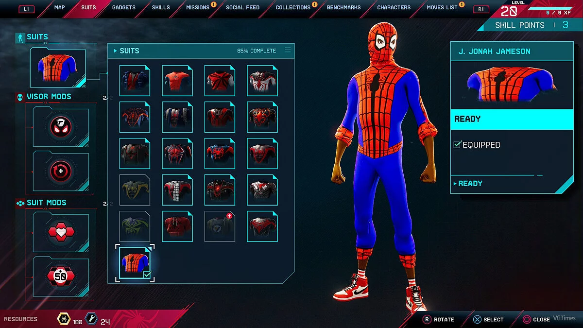 Marvel&#039;s Spider-Man: Miles Morales — Store-bought Miles Morales costume (new slot)