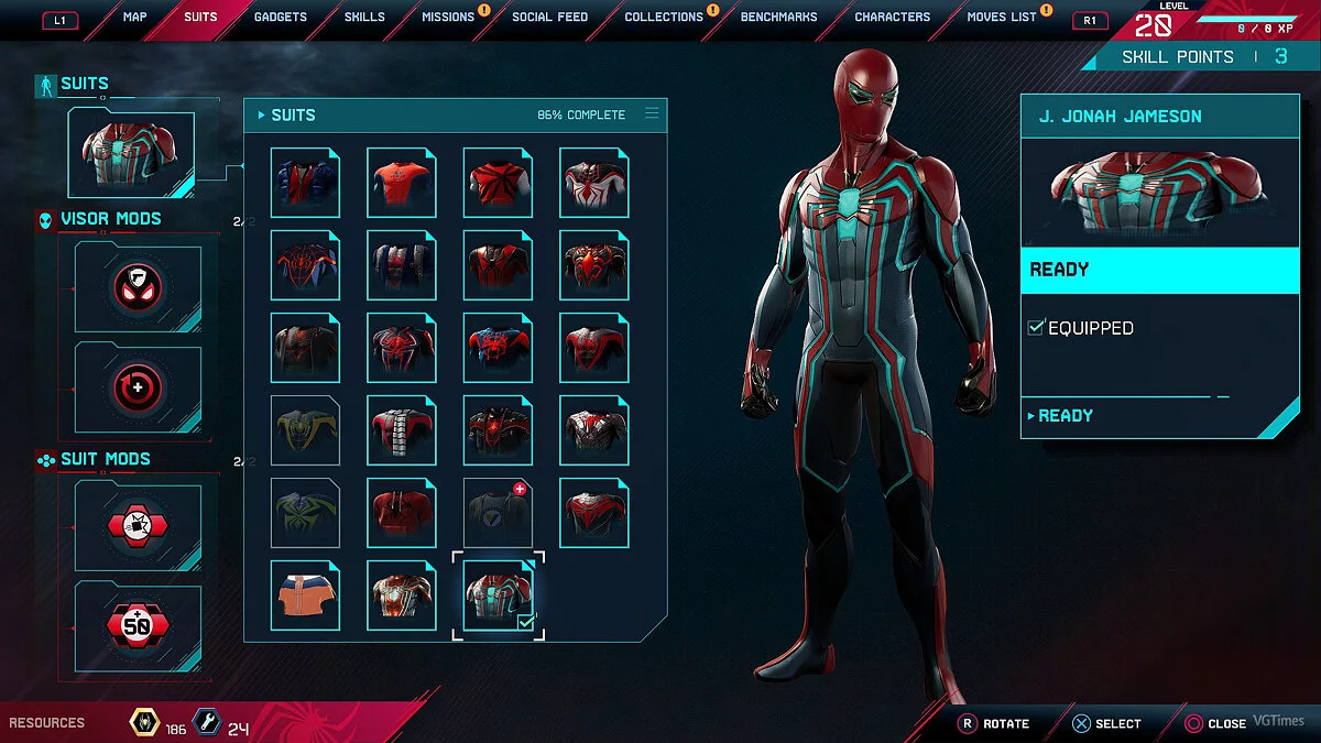 Marvel&#039;s Spider-Man: Miles Morales — Speed ​​Suit (new slot)