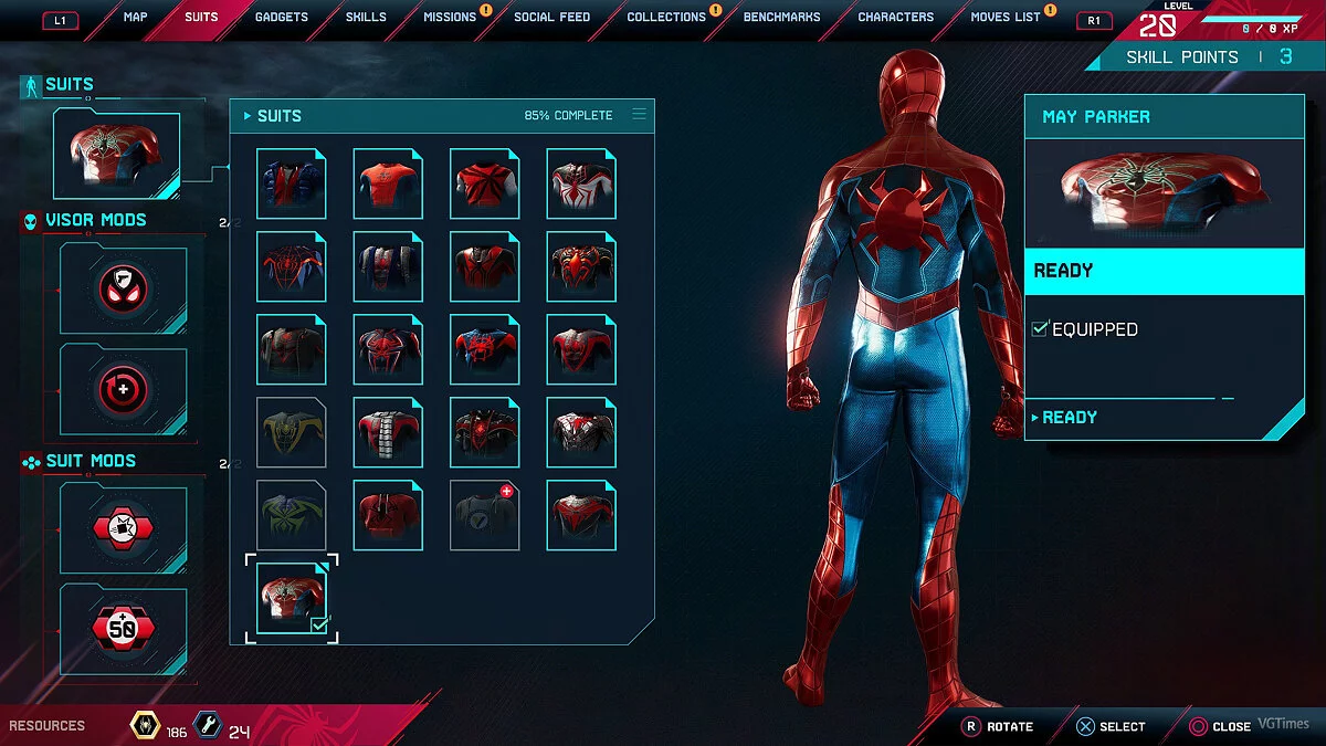 Marvel's Spider-Man: Miles Morales — Пауча броня MK4