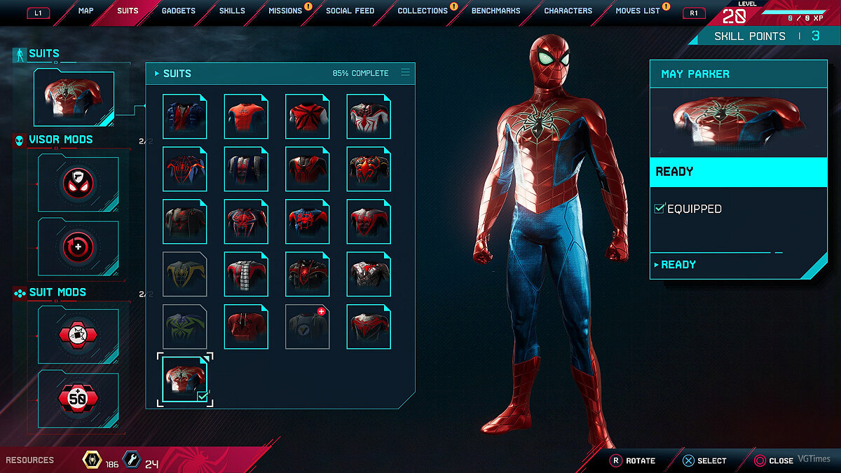 Marvel&#039;s Spider-Man: Miles Morales — Spider Armor MK4