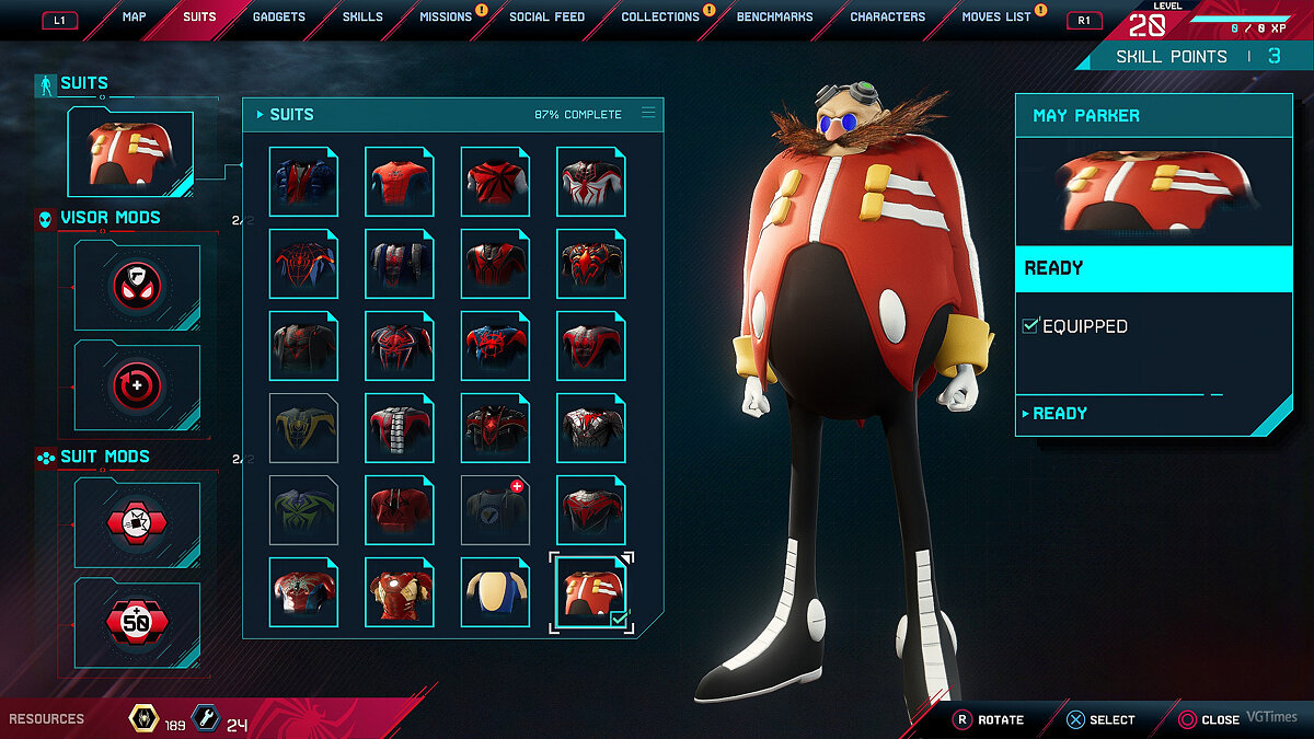 Marvel&#039;s Spider-Man: Miles Morales — Dr. Eggma (Robotnik)