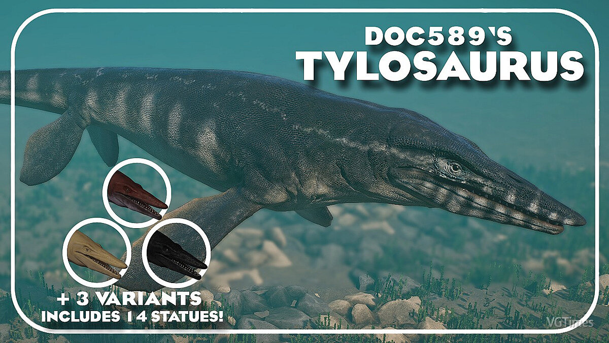 Planet Zoo — Tylosaurus - a new species