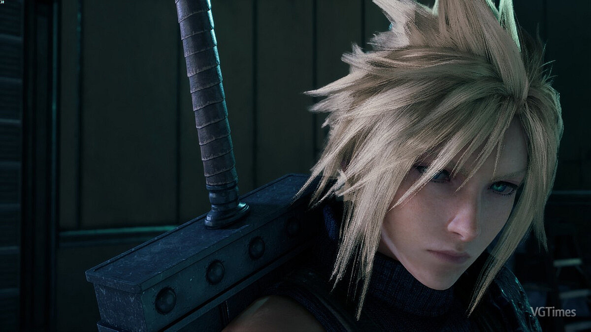 Final Fantasy VII Remake — Claude's original hairstyle