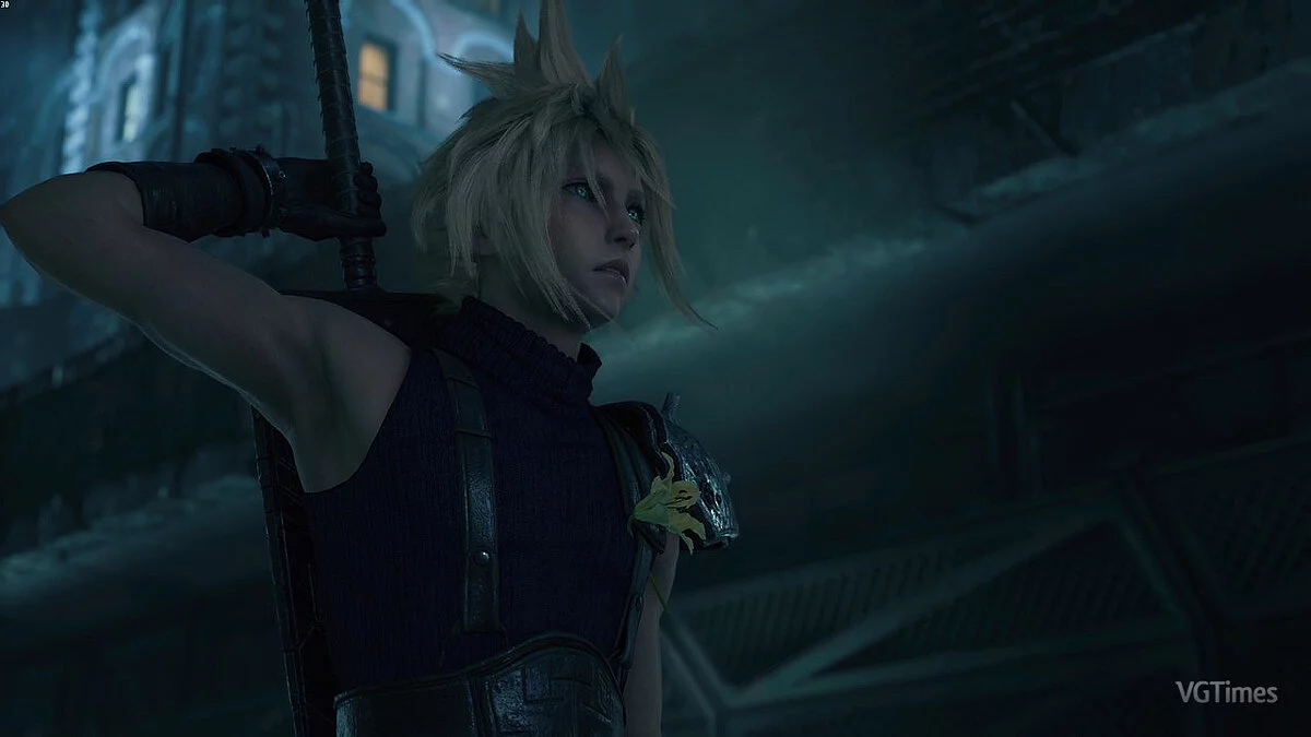 Final Fantasy VII Remake — Оригинальная прическа Клода