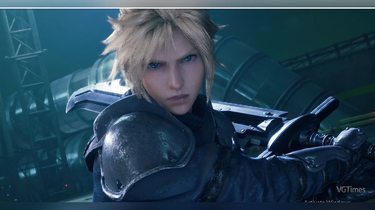 Final Fantasy VII Remake — Claude soldado de tercer rango