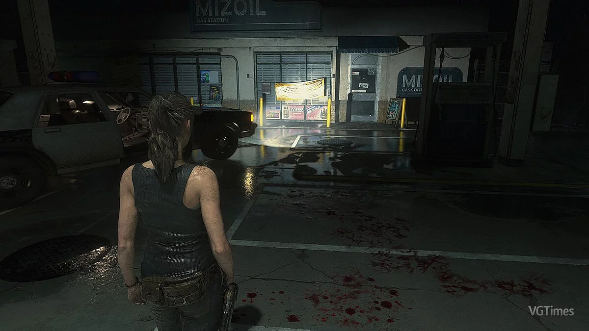 Resident Evil 2 — Видалення зеленого відтінку