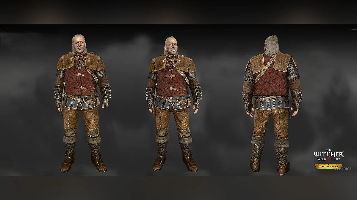 The Witcher 3: Wild Hunt - Complete Edition — Early concept of Vesemir