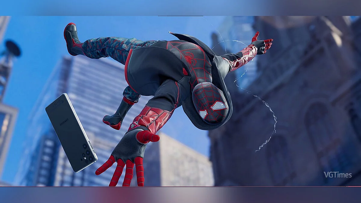 Marvel&#039;s Spider-Man: Miles Morales — Samsung phone