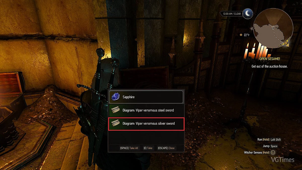 The Witcher 3: Wild Hunt - Complete Edition — Создание меча «Ядовитая гадюка»