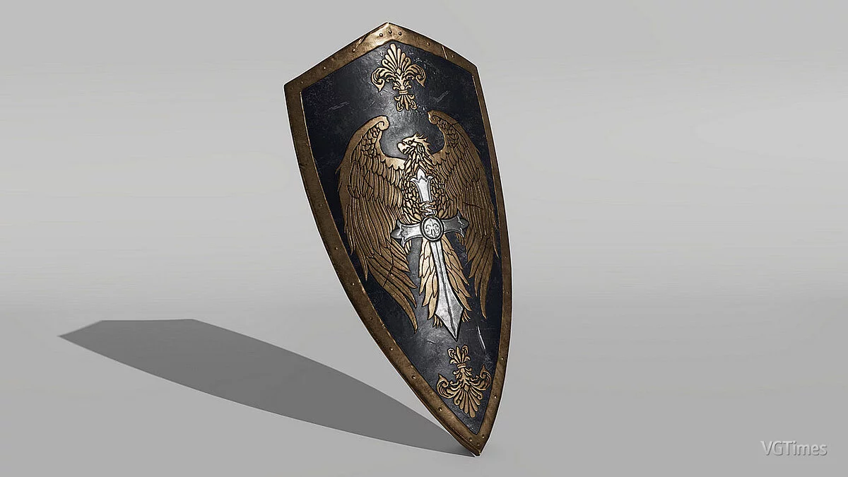 Elden Ring — Unique shield with golden wing