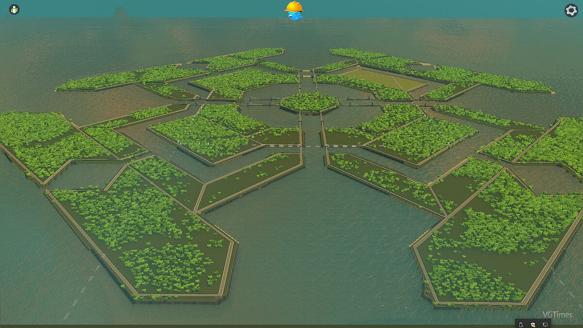 Cities: Skylines — Artificial tropical island