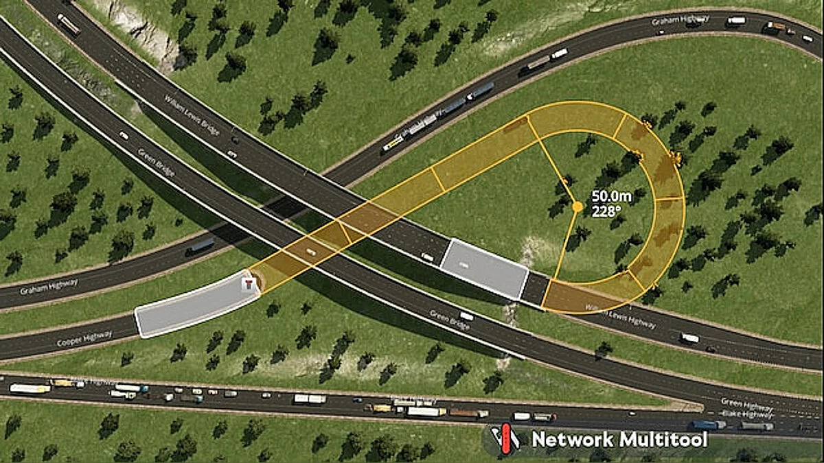 Cities: Skylines — Зміна дорожніх розв'язок