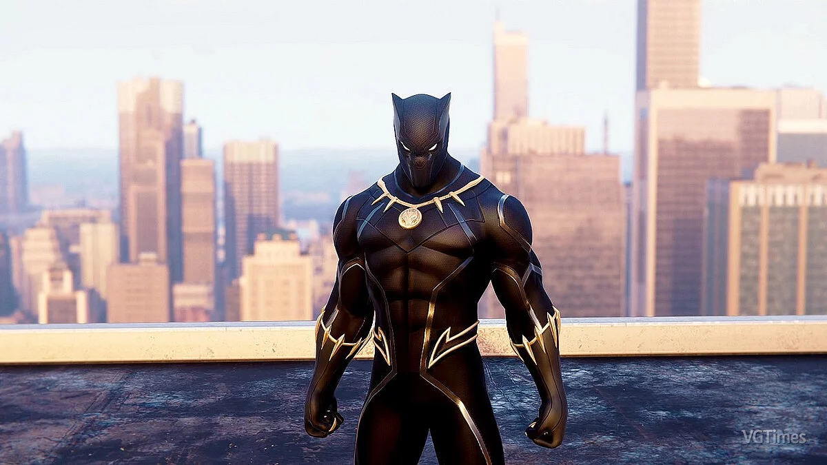 Marvel&#039;s Spider-Man Remastered — Black Panther (suit slot)