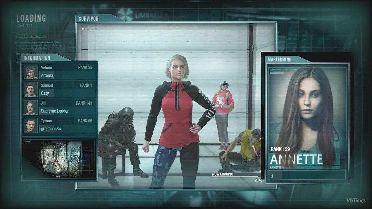 Resident Evil: Resistance — Jill - training suit