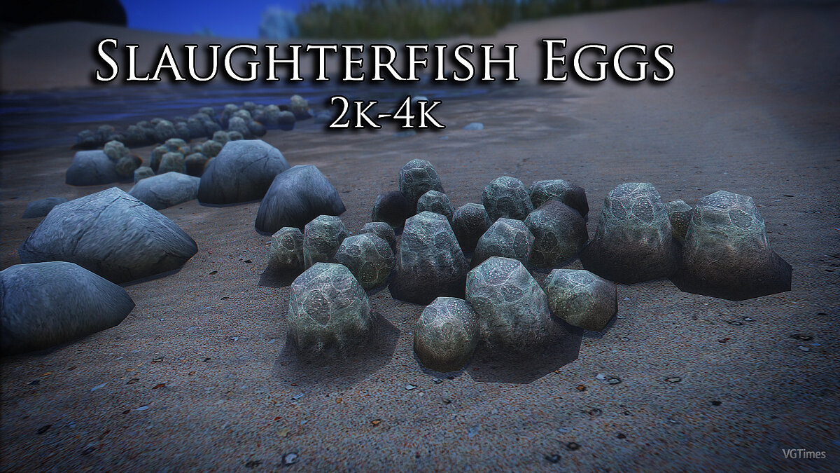 Elder Scrolls 5: Skyrim Special Edition — Killer fish eggs in 2k-4k