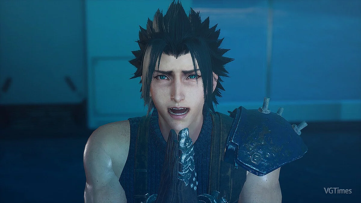 Crisis Core: Final Fantasy VII Reunion — Зак в костюме Клода