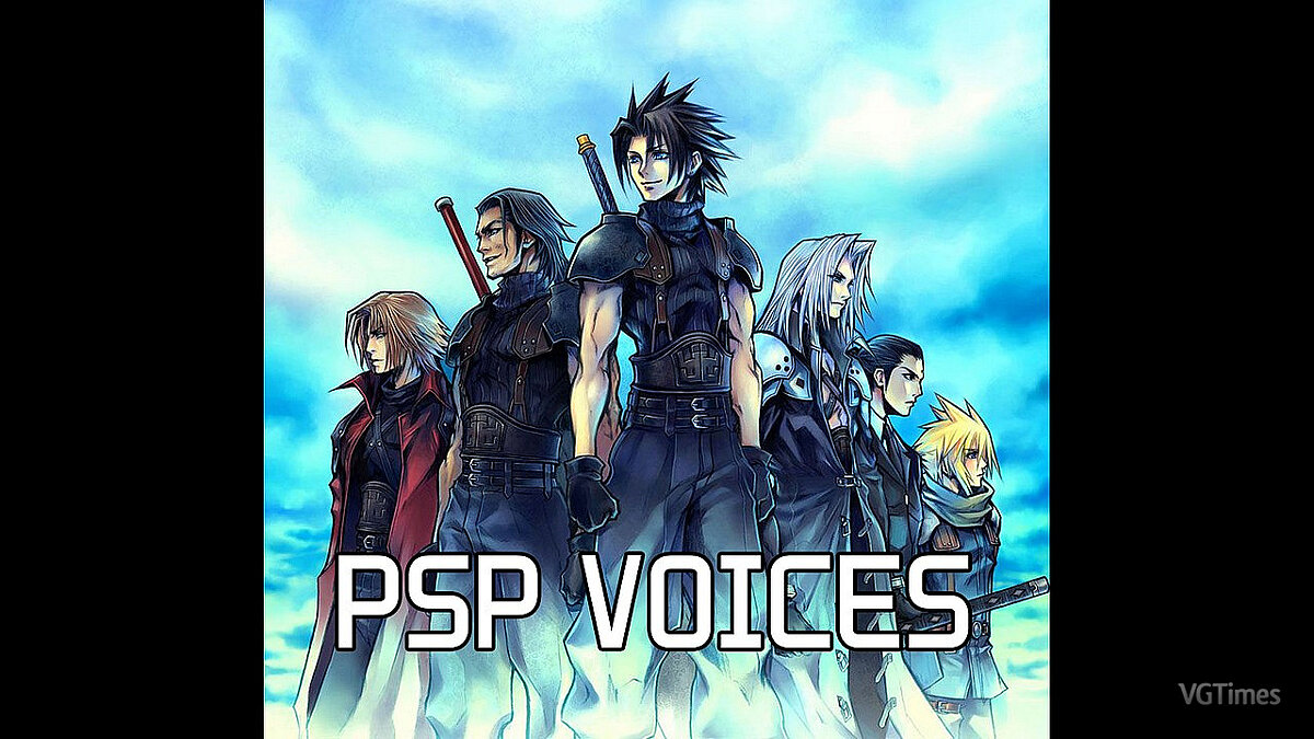 Crisis Core: Final Fantasy VII Reunion — Restoring original voices