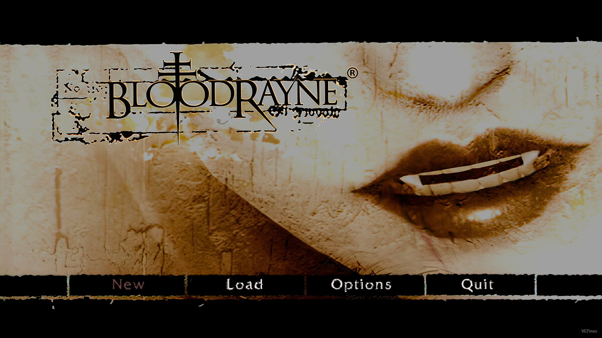 BloodRayne: Terminal Cut — High resolution interface