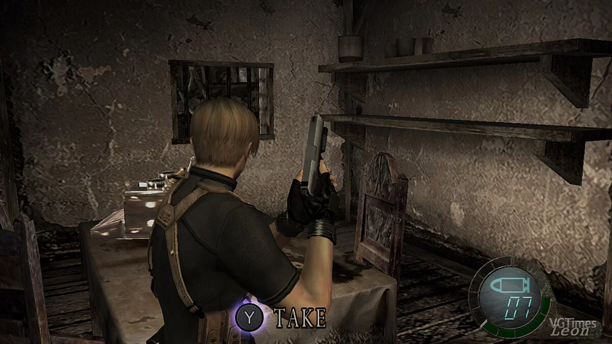 Resident Evil 4 (2005) — Nintendo Switch buttons