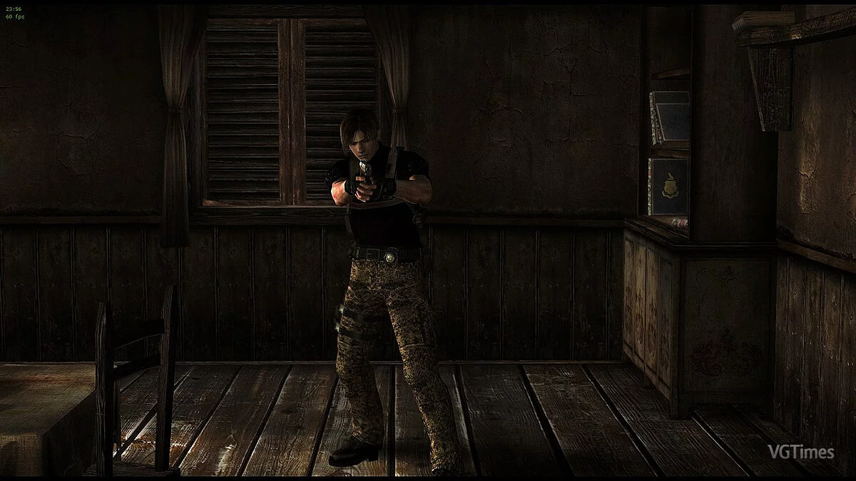 Resident Evil 4 (2005) — Traje de soldado para León