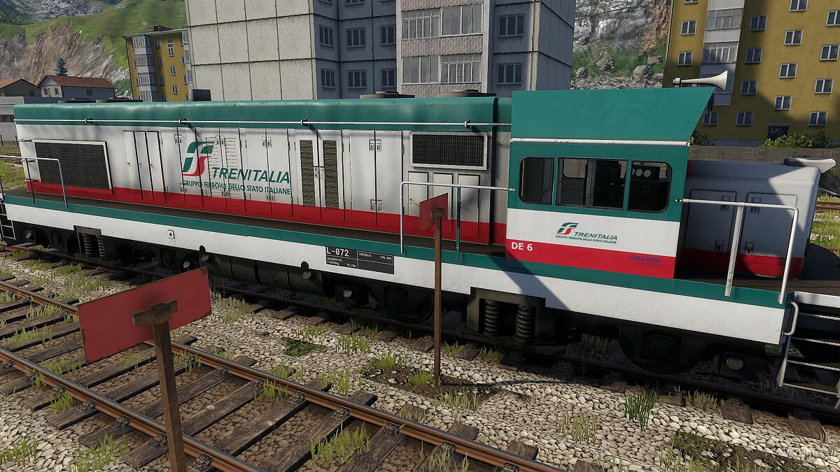 Derail Valley — Локомотив DE 6 Trenitalia