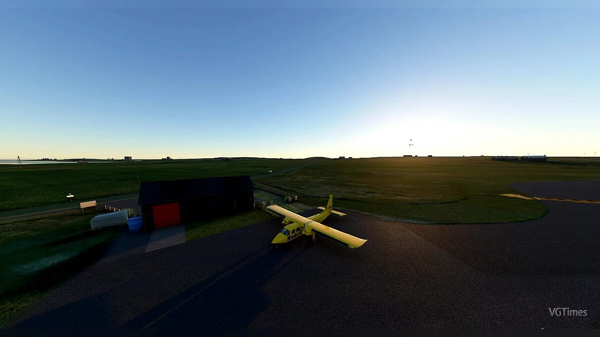 Microsoft Flight Simulator — Koll airfield