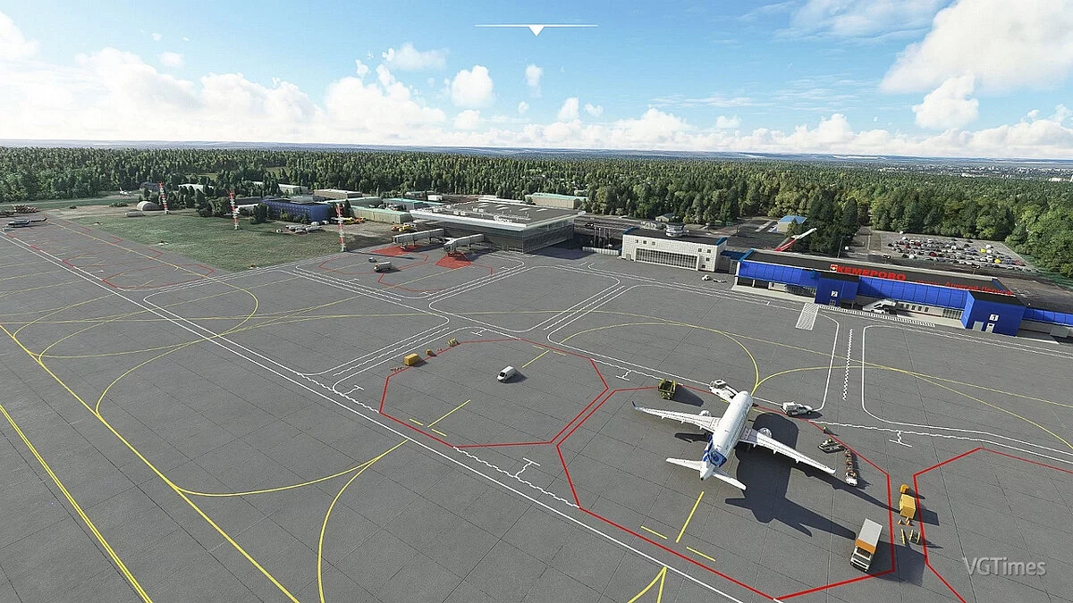 Microsoft Flight Simulator — Kemerovo (Russia)