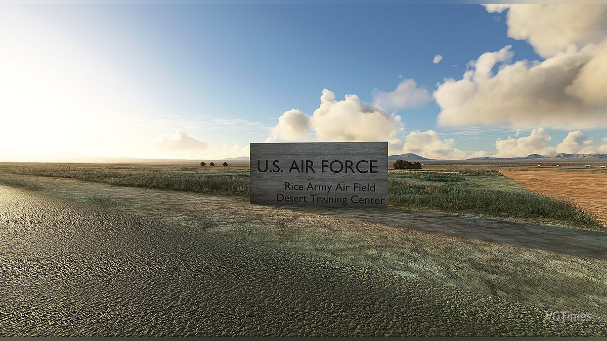 Microsoft Flight Simulator — Rice Army Airfield