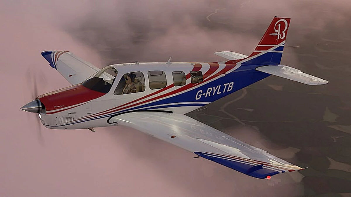 Microsoft Flight Simulator — Bonanza G36 турбо