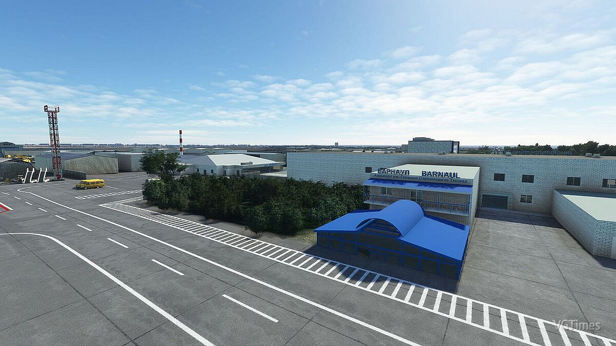 Microsoft Flight Simulator — Barnaul (Russia)