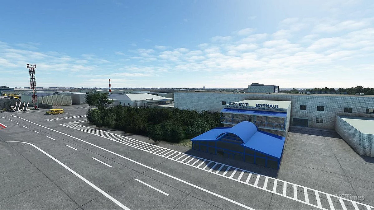 Microsoft Flight Simulator — Barnaul (Russia)