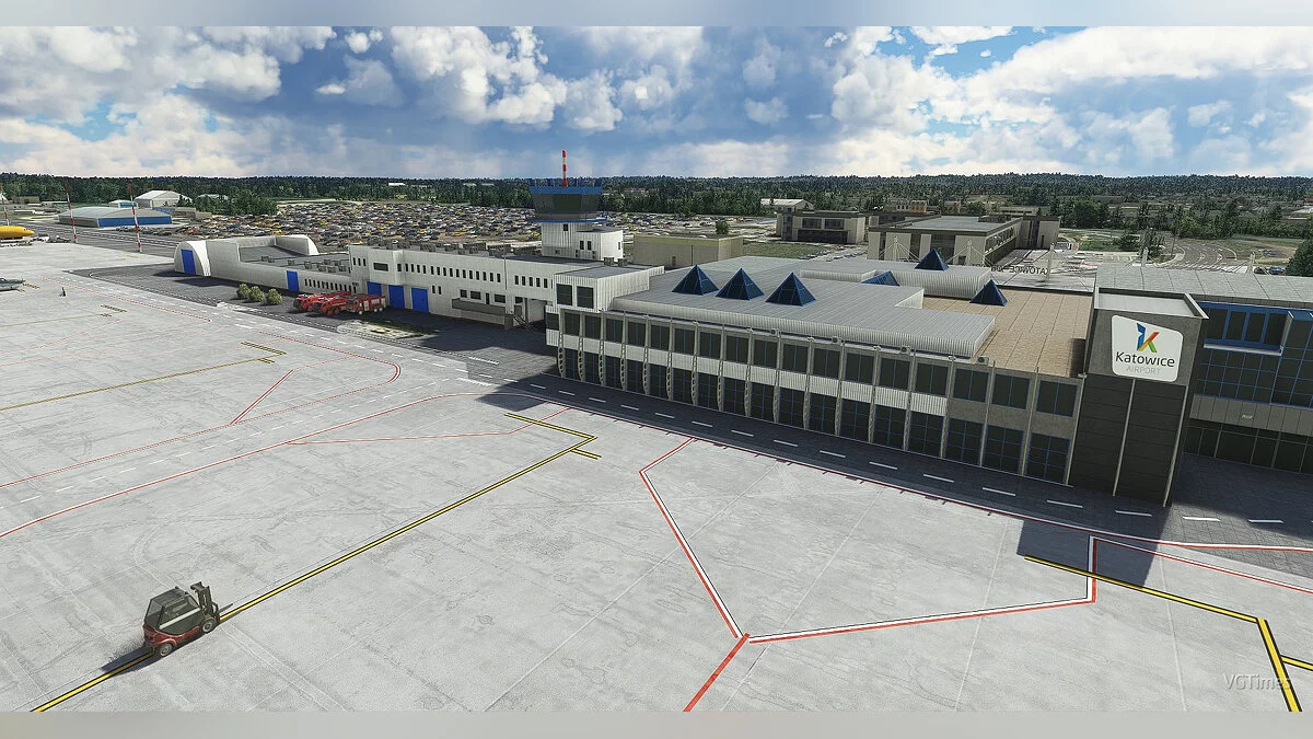 Microsoft Flight Simulator — Міжнародний аеропорт Катовіце Войцех Корфанти