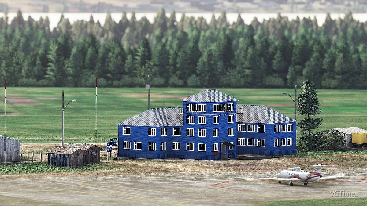 Microsoft Flight Simulator — Mezen Airport (Russia)