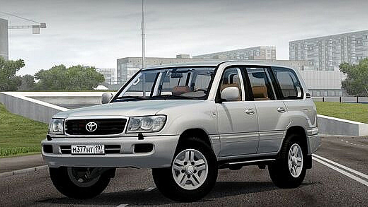 City Car Driving — Toyota Land Cruiser 100 4.7