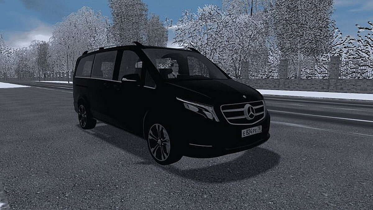 City Car Driving — Mercedes-Benz V-class