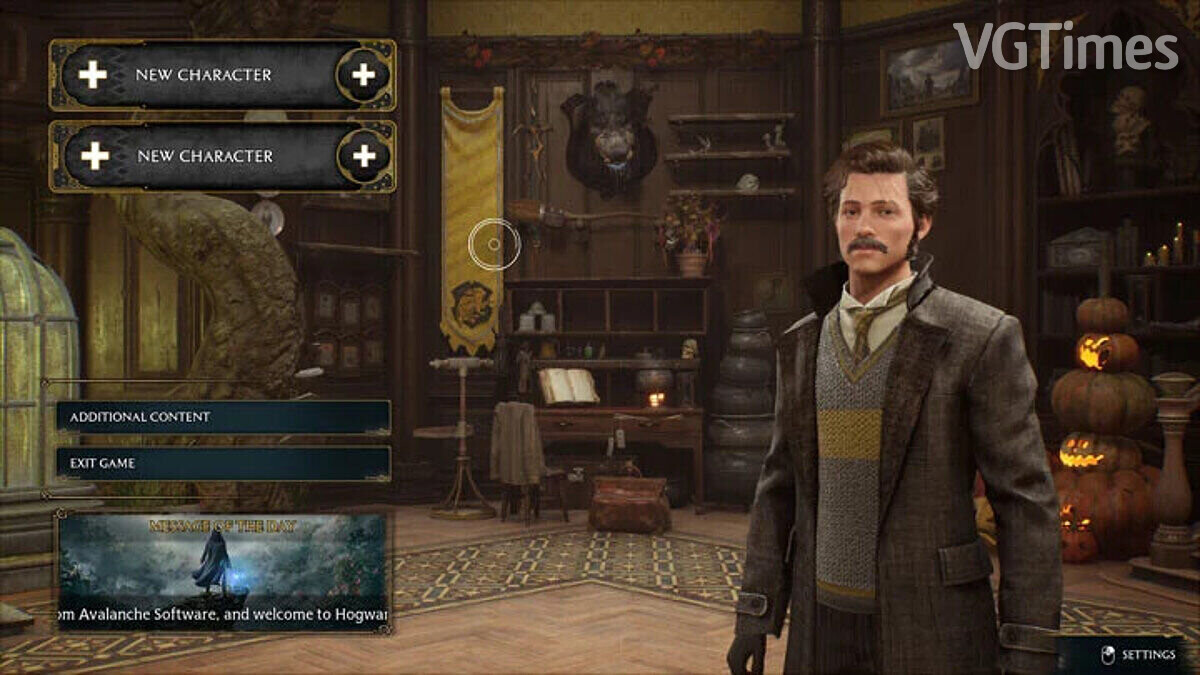 Hogwarts Legacy — Long coat with collar