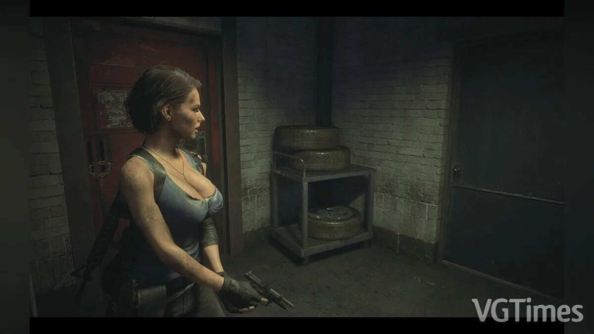 Resident Evil 3 — Jill con pechos grandes