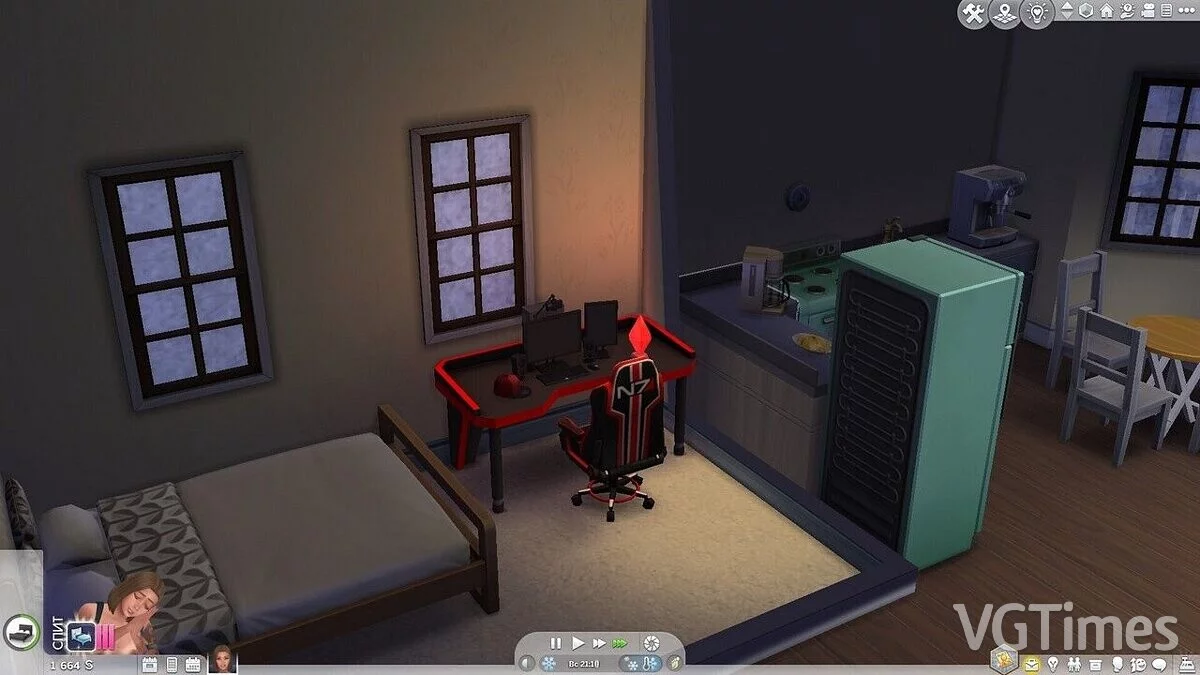 The Sims 4 — Mesa de juego DXRacer