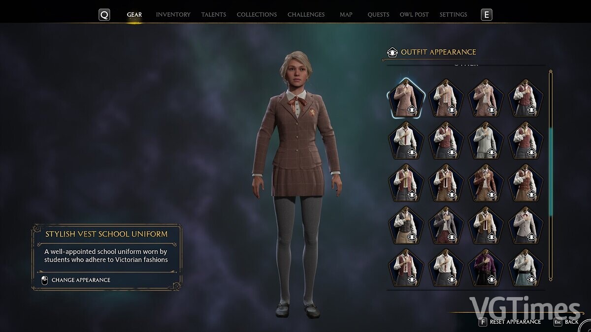 Hogwarts Legacy — Short skirts for school uniforms