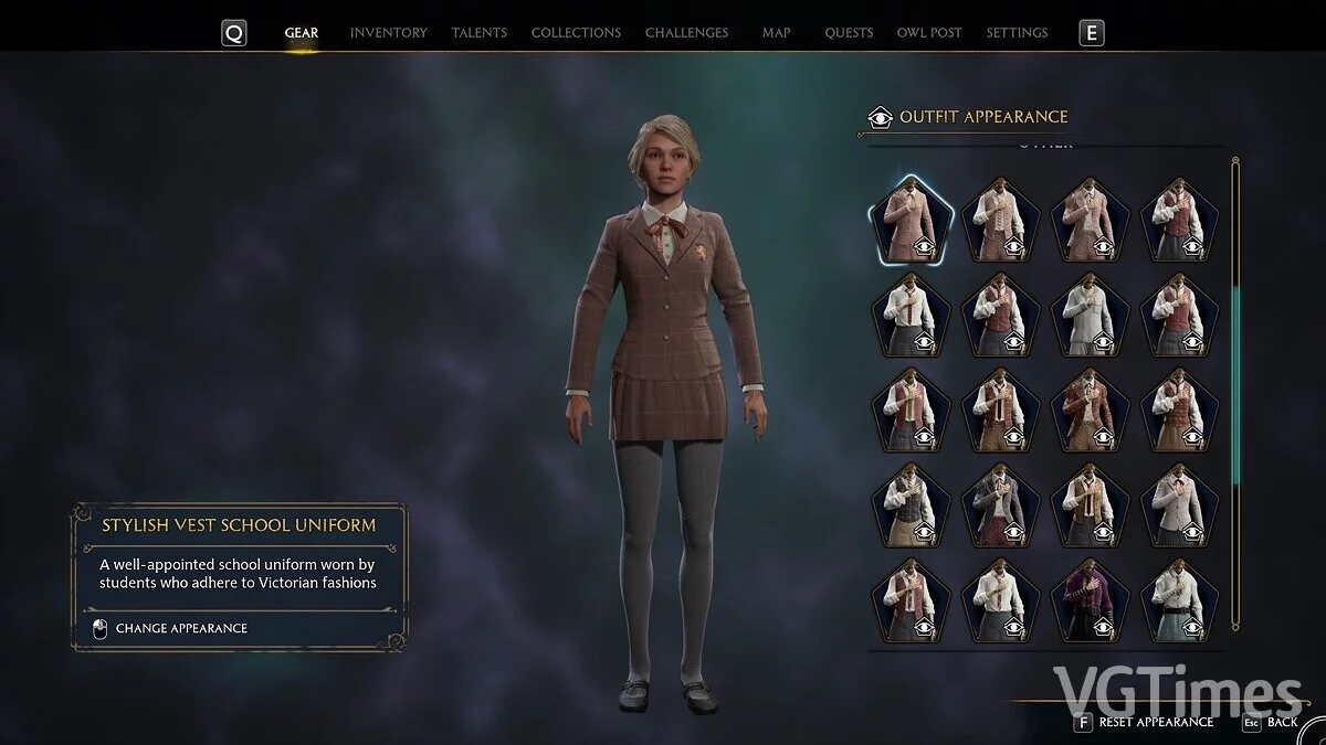 Hogwarts Legacy — Short skirts for school uniforms