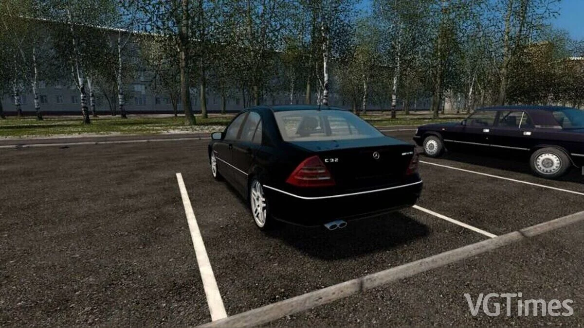 City Car Driving — Мерседес-Бенц C32 AMG W203